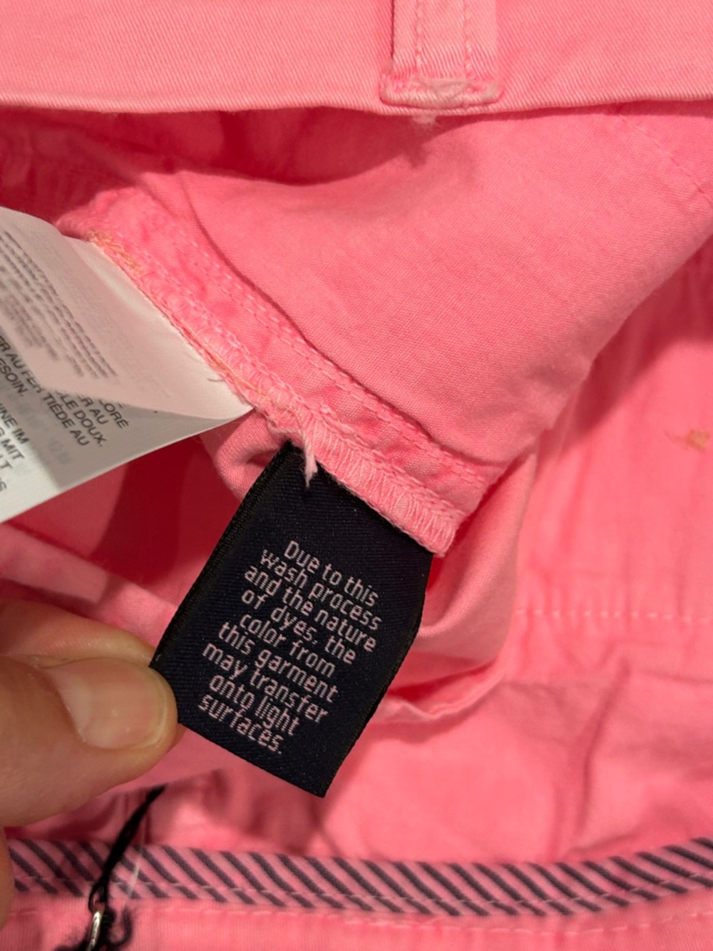 J. Crew Chino Shorts 4 inch in Bubble Gum Pink Women's Size 12 - Picture 11 of 12